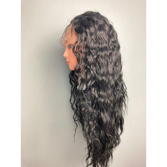 Long Afro Wigs,Black Wig - Picture 7 of 8